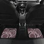 Aboriginal Pattern Bird Car Mats