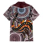 Aboriginal Pattern Bird Hawaiian Shirt