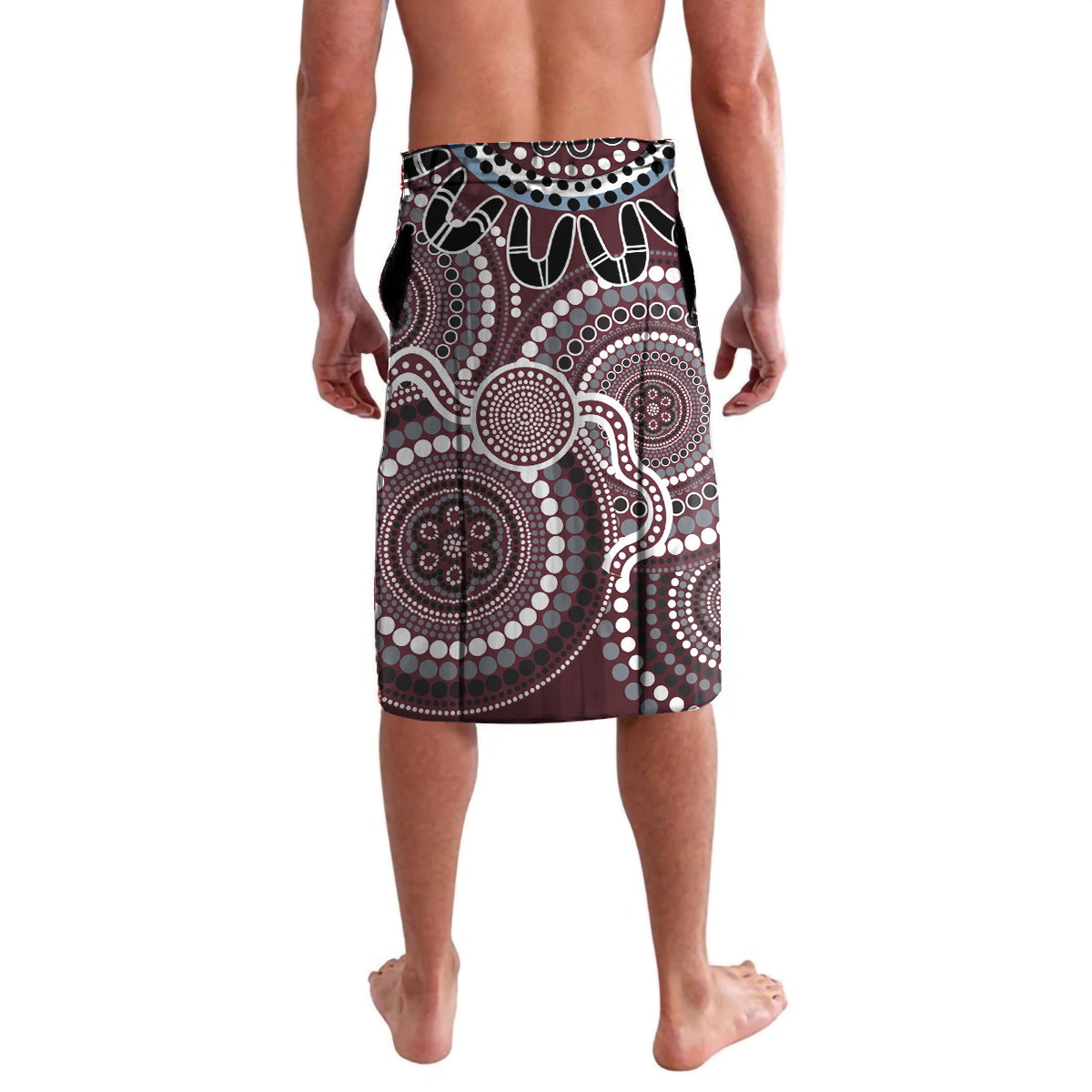 Aboriginal Pattern Bird Lavalava