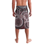 Aboriginal Pattern Bird Lavalava