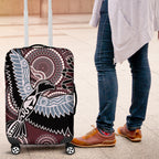 Aboriginal Pattern Bird Luggage Cover
