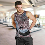 Aboriginal Pattern Bird Men Tank Top