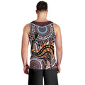 Aboriginal Pattern Bird Men Tank Top