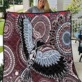Aboriginal Pattern Bird Quilt