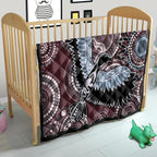 Aboriginal Pattern Bird Quilt