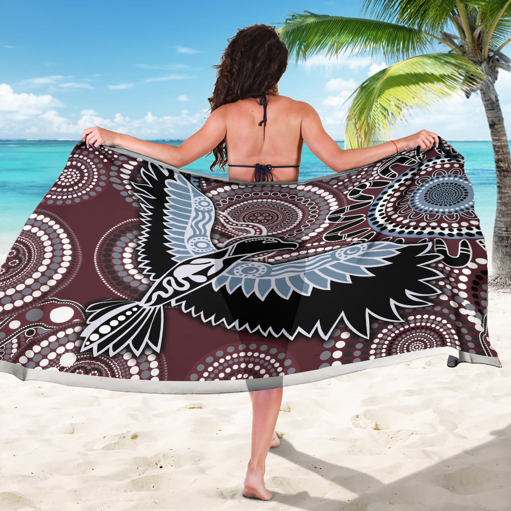 Aboriginal Pattern Bird Sarong