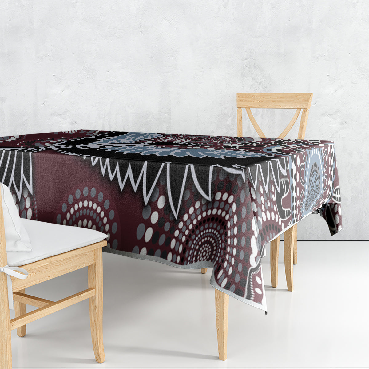 Aboriginal Pattern Bird Tablecloth