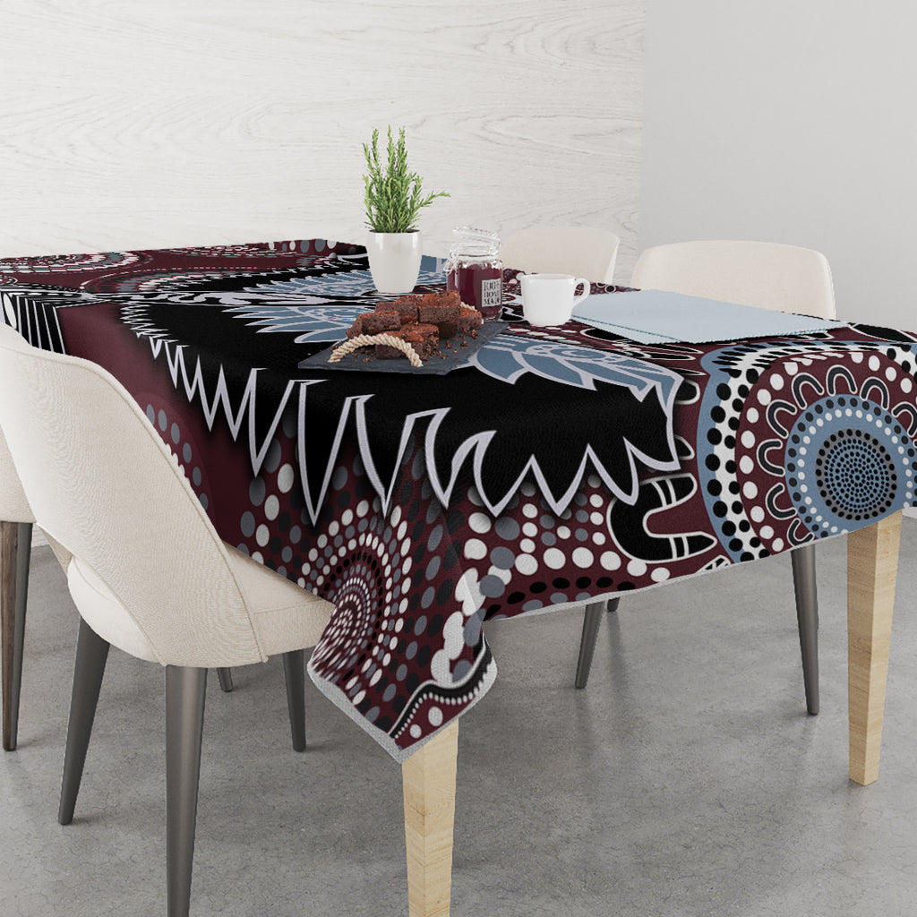 Aboriginal Pattern Bird Tablecloth