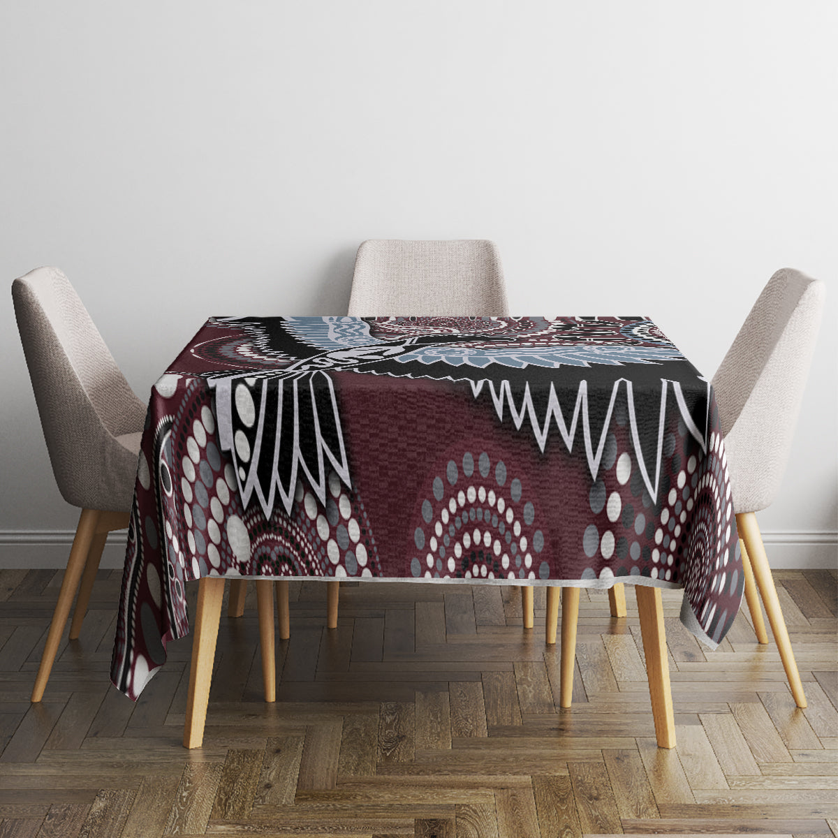 Aboriginal Pattern Bird Tablecloth