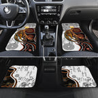 Aboriginal Kangaroo Pattern Dot Art Car Mats