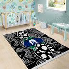 Torest Trait Islands Map Mix Aboriginal Pattern Area Rug