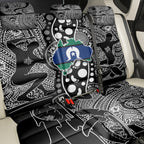 Torest Trait Islands Map Mix Aboriginal Pattern Back Car Seat Cover