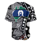 Torest Trait Islands Map Mix Aboriginal Pattern Baseball Jersey