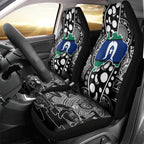 Torest Trait Islands Map Mix Aboriginal Pattern Car Seat Cover