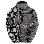 Torest Trait Islands Map Mix Aboriginal Pattern Hoodie