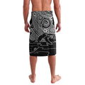 Torest Trait Islands Map Mix Aboriginal Pattern Lavalava