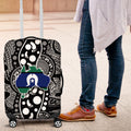 Torest Trait Islands Map Mix Aboriginal Pattern Luggage Cover