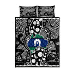 Torest Trait Islands Map Mix Aboriginal Pattern Quilt Bed Set