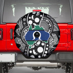 Torest Trait Islands Map Mix Aboriginal Pattern Spare Tire Cover