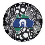 Torest Trait Islands Map Mix Aboriginal Pattern Spare Tire Cover