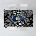 Torest Trait Islands Map Mix Aboriginal Pattern Tablecloth