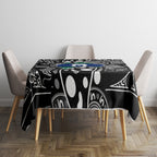 Torest Trait Islands Map Mix Aboriginal Pattern Tablecloth
