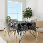 Torest Trait Islands Map Mix Aboriginal Pattern Tablecloth