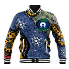 Torest Trait Islands Mix Aboriginal Pattern Baseball Jacket