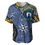 Torest Trait Islands Mix Aboriginal Pattern Baseball Jersey