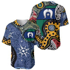 Torest Trait Islands Mix Aboriginal Pattern Baseball Jersey