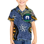 Torest Trait Islands Mix Aboriginal Pattern Hawaiian Shirt