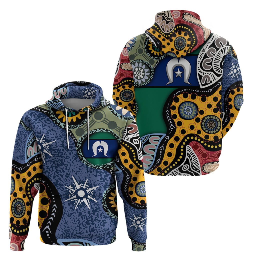 Torest Trait Islands Mix Aboriginal Pattern Hoodie