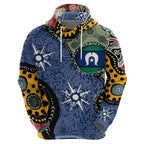 Torest Trait Islands Mix Aboriginal Pattern Hoodie