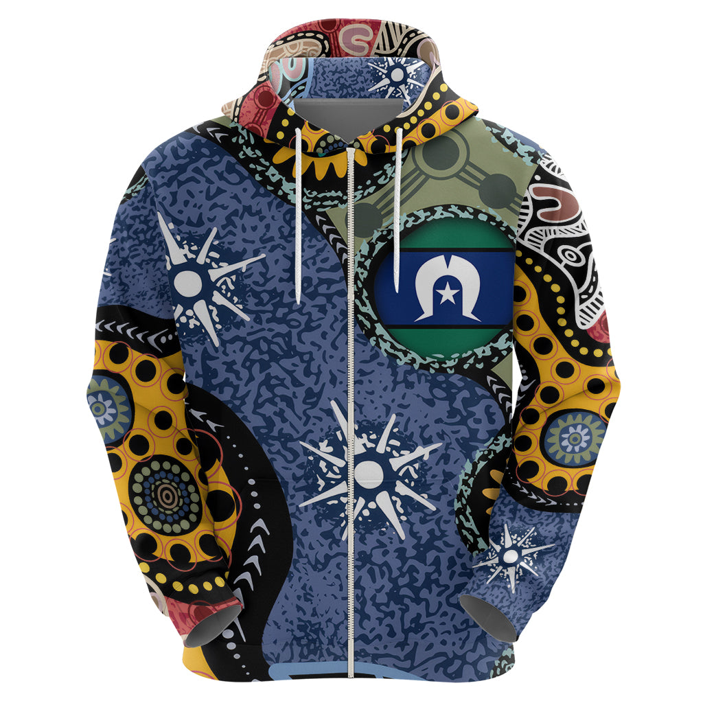 Torest Trait Islands Mix Aboriginal Pattern Hoodie