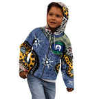 Torest Trait Islands Mix Aboriginal Pattern Kid Hoodie