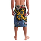 Torest Trait Islands Mix Aboriginal Pattern Lavalava