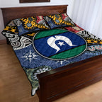 Torest Trait Islands Mix Aboriginal Pattern Quilt Bed Set