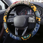 Torest Trait Islands Mix Aboriginal Pattern Steering Wheel Cover