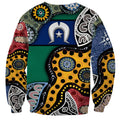 Torest Trait Islands Mix Aboriginal Pattern Sweatshirt