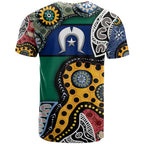 Torest Trait Islands Mix Aboriginal Pattern T Shirt
