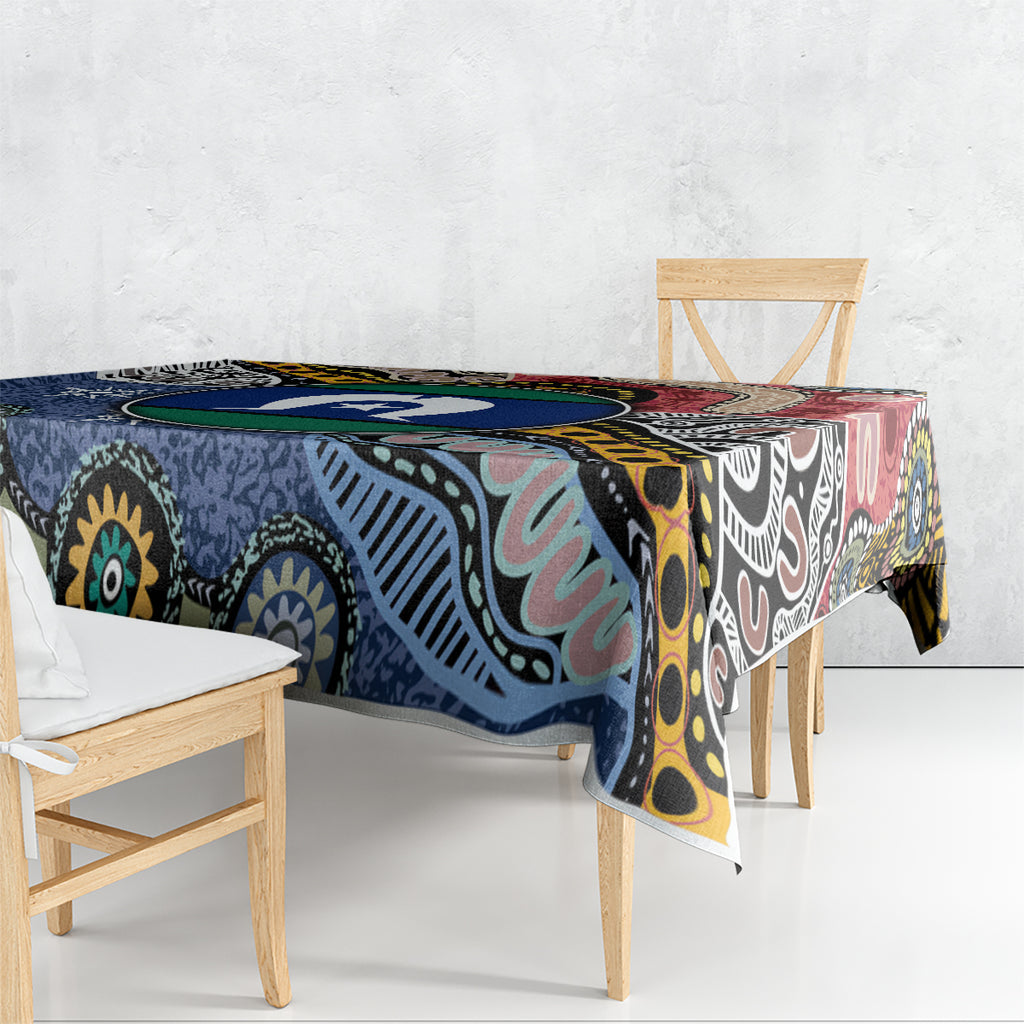 Torest Trait Islands Mix Aboriginal Pattern Tablecloth