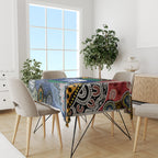 Torest Trait Islands Mix Aboriginal Pattern Tablecloth