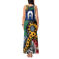 Torest Trait Islands Mix Aboriginal Pattern Tank Maxi Dress