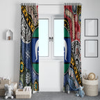 Torest Trait Islands Mix Aboriginal Pattern Window Curtain