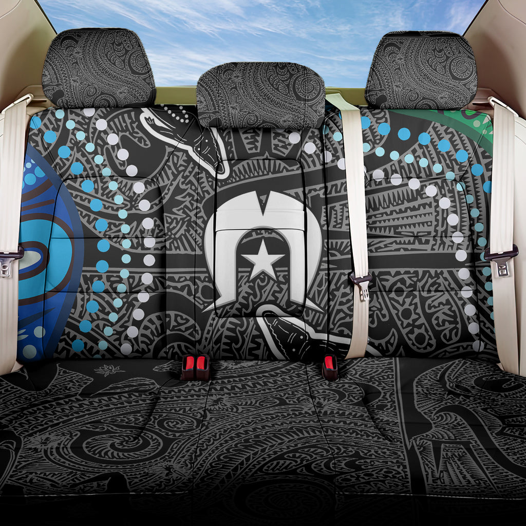 Torest Trait Islands Mix Crocodine Aboriginal Pattern Back Car Seat Cover