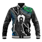 Torest Trait Islands Mix Crocodine Aboriginal Pattern Baseball Jacket