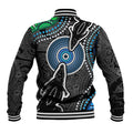 Torest Trait Islands Mix Crocodine Aboriginal Pattern Baseball Jacket
