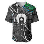 Torest Trait Islands Mix Crocodine Aboriginal Pattern Baseball Jersey