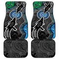 Torest Trait Islands Mix Crocodine Aboriginal Pattern Car Mats