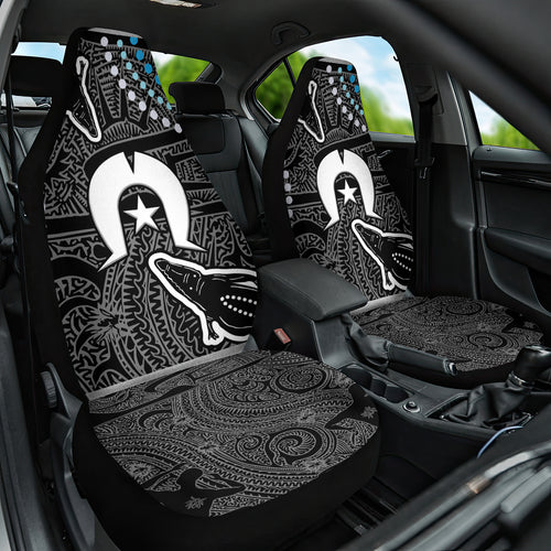 Torest Trait Islands Mix Crocodine Aboriginal Pattern Car Seat Cover